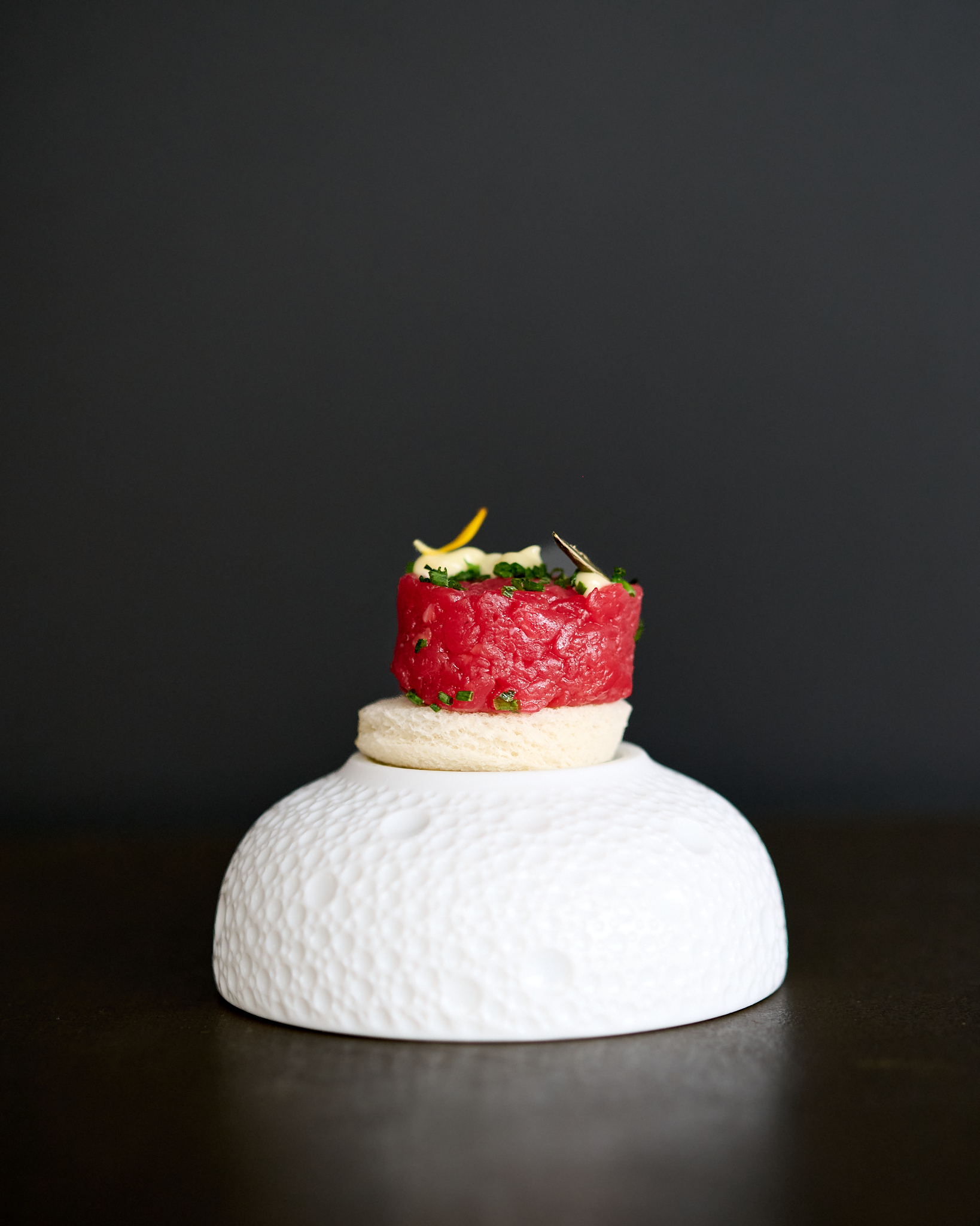 Amuse op servies