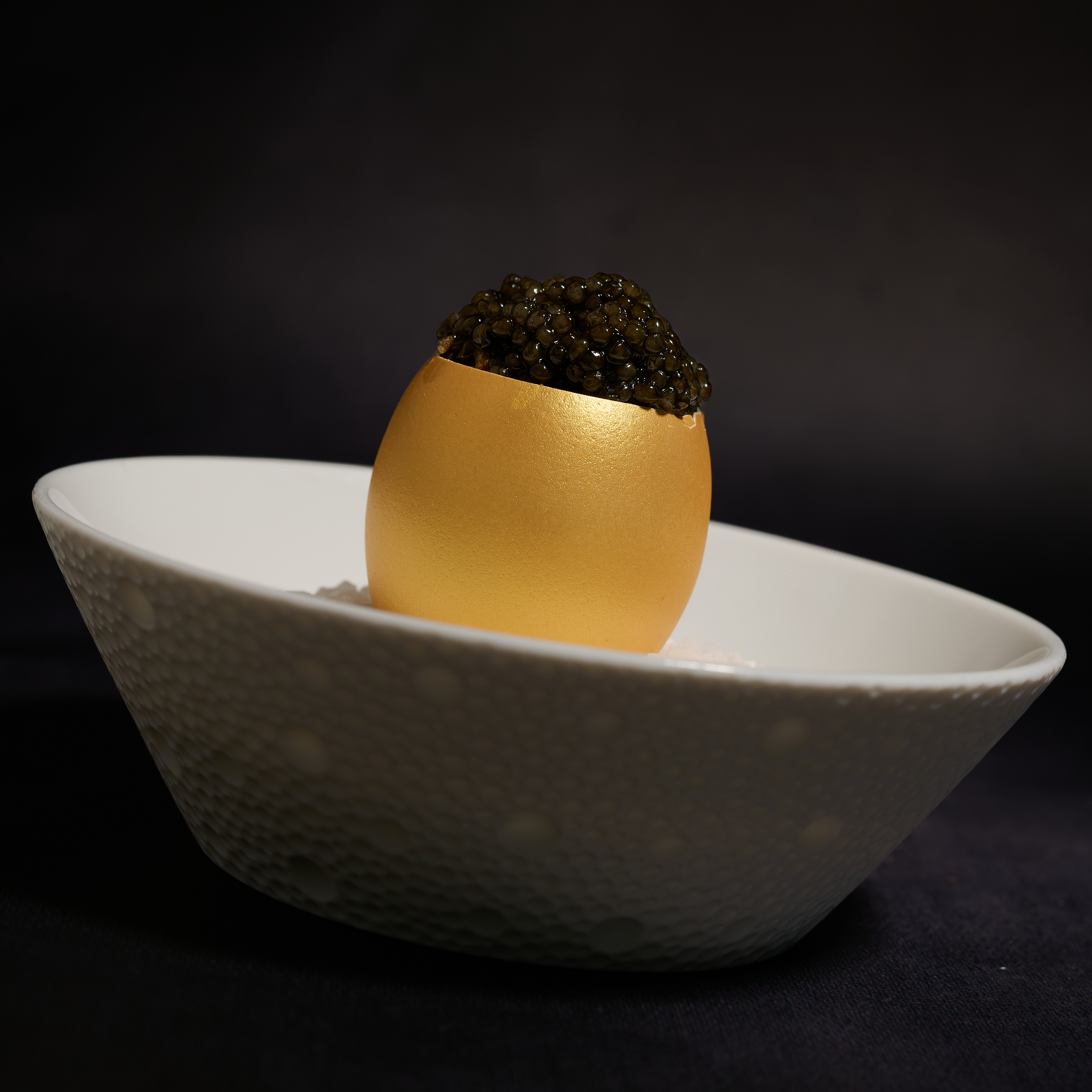 Kaviaar in goud
